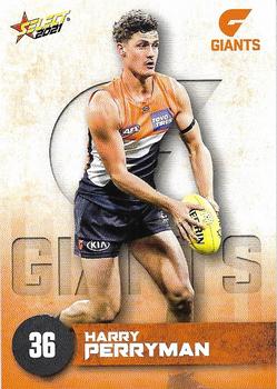 2021 Select AFL Footy Stars #78 Harry Perryman Front